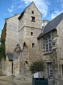 Couvent de la Visitation de Caen, maison du grenadier. Encorbellement.