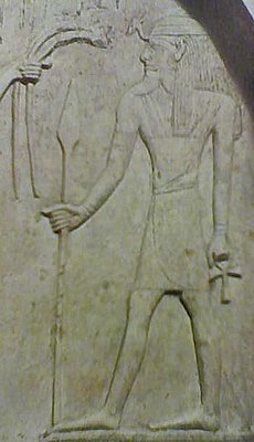 Ханаанская стела, изображающая Решефа