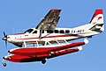 A Flymex Cessna 208 Caravan (XA-WET) landing at Toluca International Airport.