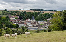 Gezicht op Chaussy