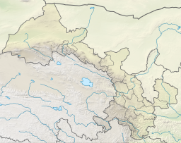 Yueyaquan is located in Gansu