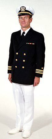 U.S. Navy Uniform: Service dress blue Yankee, male Navy officers, 1983. DN-SC-83-06592.jpg