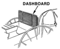 Image of a dashboard on a horse-drawn vehicle
