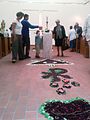 Dywan kwiatowy w kościele katolickim