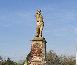 Statua a Villa Garibaldi, Città di La Plata, Argentina