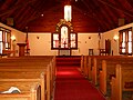 First Congregational Church, Palm City, Florida: original church interior