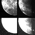 Images en basse résolution du panache volcanique de Masubi prises par Galileo le 14 août 1999.