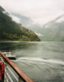 Der Geirangerfjord von Bord der Narvik aus