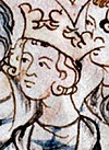 Jindřich VII. na dobové iluminaci