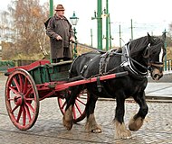 Paardenkar in Engeland