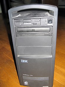 IntelliStation Z pro 6899 - based on a IBM Aptiva desktop. IBM IntelliStation z 6899 pro - front.jpg