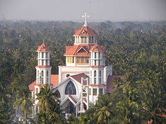 புதுப்பிக்கப்பட்ட தங்கசேரி குழந்தை இயேசு பேராலயம்