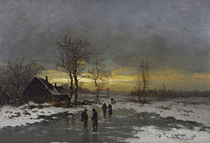 Jungblut: Winter Landscape (1885)