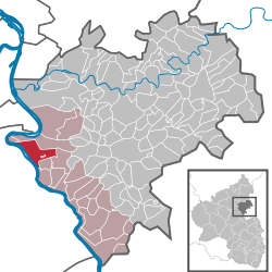 Kamp-Bornhofen – Mappa