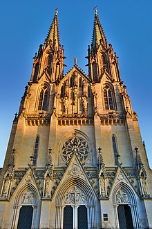 Saint Wenceslas' Cathedral in Olomouc Katedrala svateho Vaclava, Olomouc (02).jpg