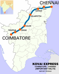 Kovai Express MAS - CBE-Itineromap.png