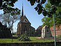 Church at Kriechau, neo-Gothic style, 19th century