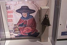 Medieval leper bell Leprosy bell.JPG