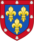 Description de l'image Lesser Arms of Bourbon-Parma.svg.