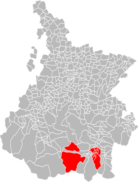 Localisation de Communauté de communes de la Haute Vallée d'Aure