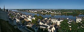La Loire traversant la ville.