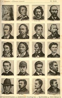Особый раздел в знаменитом каталоге Чезаре Ломброзо отведен «революционерам и политическим преступникам».