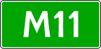 Federal Highway M11-Green shield}}