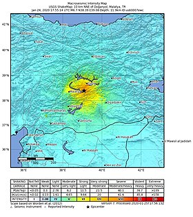 Image illustrative de l’article Séisme de 2020 à Elâzığ