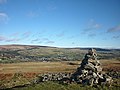 Varde ved Pennine Way over Middleton-in-Teesdale.