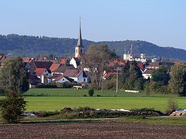 Markt Bibart set fra nordøst