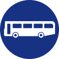 Compulsory route for buses