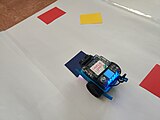 mbot2 Led Blue Right 45°