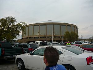 Blick auf die Arena im Oktober 2013