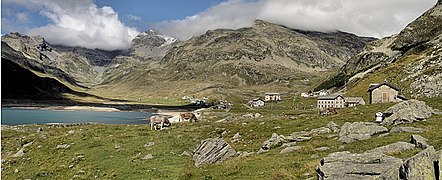 Montespluga und der Lago di Montespluga