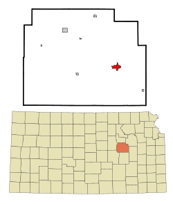Location of Council Grove, Kansas