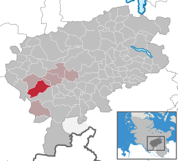 Nützen – Mappa