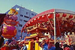 中央公園のランタン