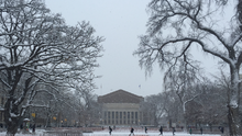 University of Minnesota East Bank campus in the winter Northrop Mall Winter.png