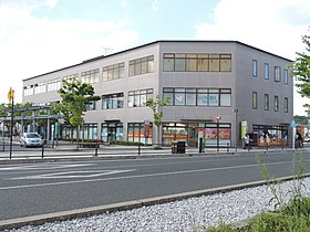 近江鉄道線管理機構の事務所が置かれる近江鉄道本社敷地