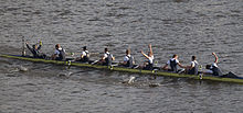 Oxford Men's VIII celebrating victory – Boat Race 2015.jpg