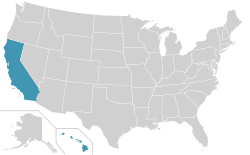 Location of teams in