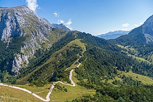 31. Platz: Elisabeth Schittenhelm mit Jenner-Panorama, Berchtesgadener Alpen