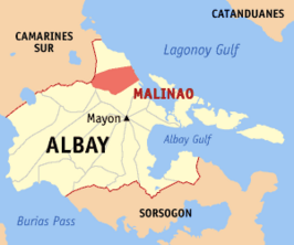 Kaart van Malinao