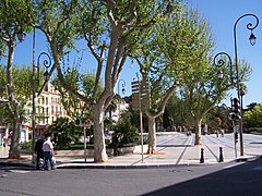 Place Clemenceau avant la requalification