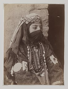 Portrait of Female Member of Shah's Family, late 19th-early 20th century. Portrait of Female Member of Shah's Family, One of 274 Vintage Photographs, late 19th-early 20th century..jpg