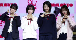 QWER in April 2024 (L to R: Chodan, Magenta, Hina, Siyeon)