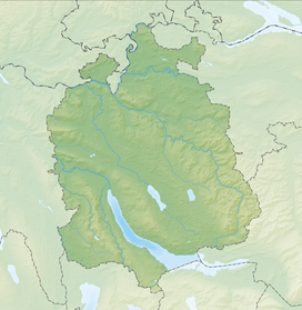 Hirzel Pass is located in Canton of Zürich