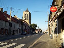 Skyline of Villeneuve-sur-Verberie