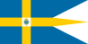 Standaard van de Koningin van Zweden, en alle andere leden van het Zweeds Koninklijk Huis, of door een regent van koninklijken bloede.