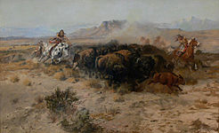 The Buffalo Hunt [No 26], 1899